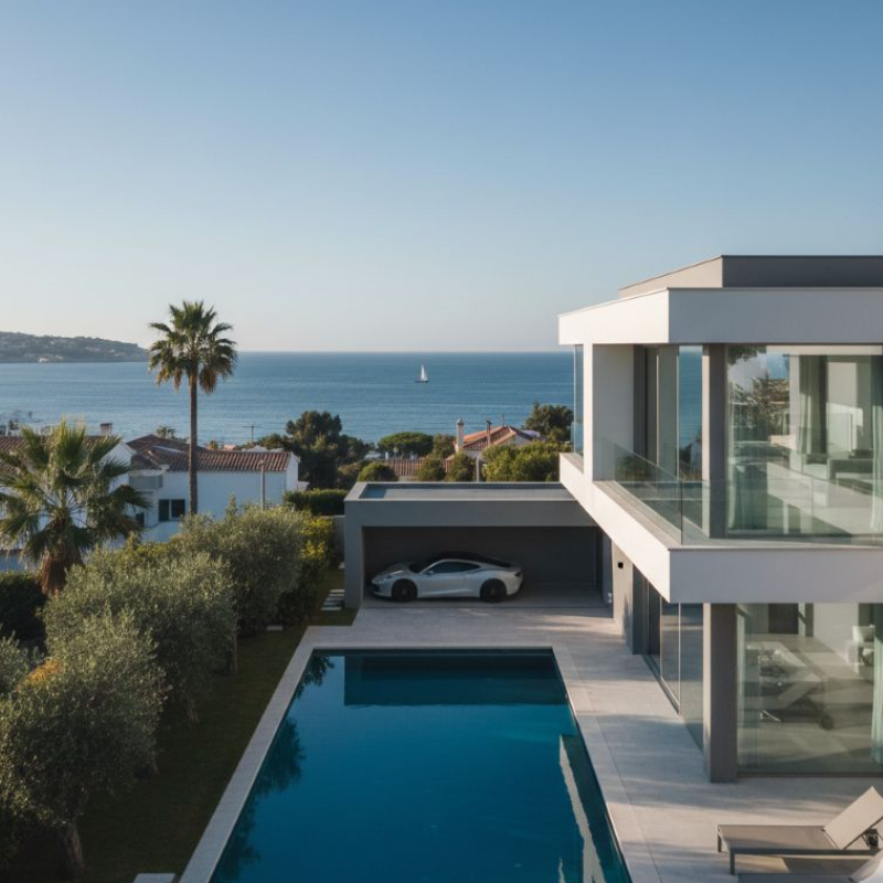 Mercado de luxo em Cascais