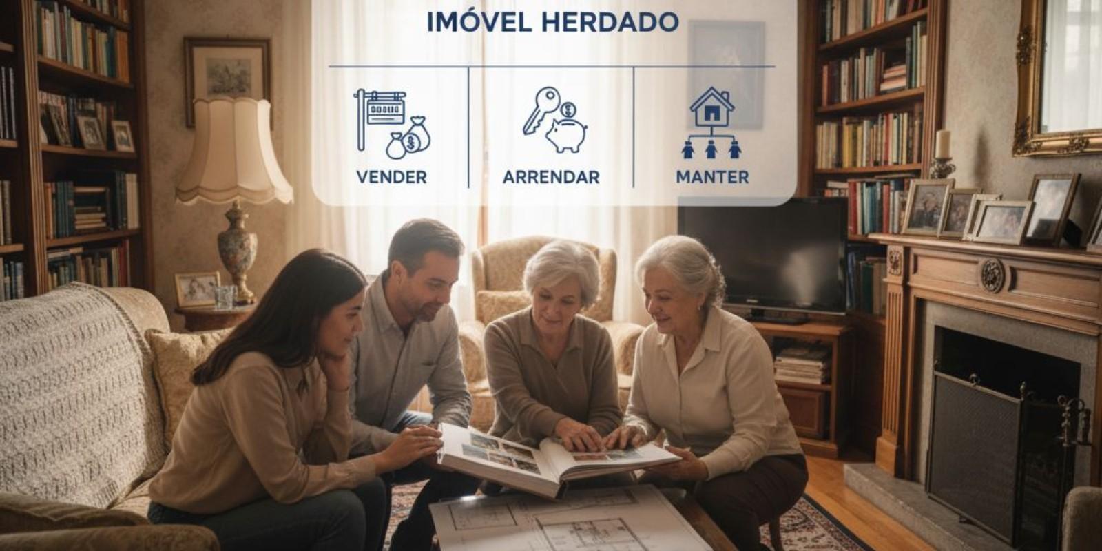 Decisões sobre Imóveis Herdados: Vender, Arrendar ou Manter