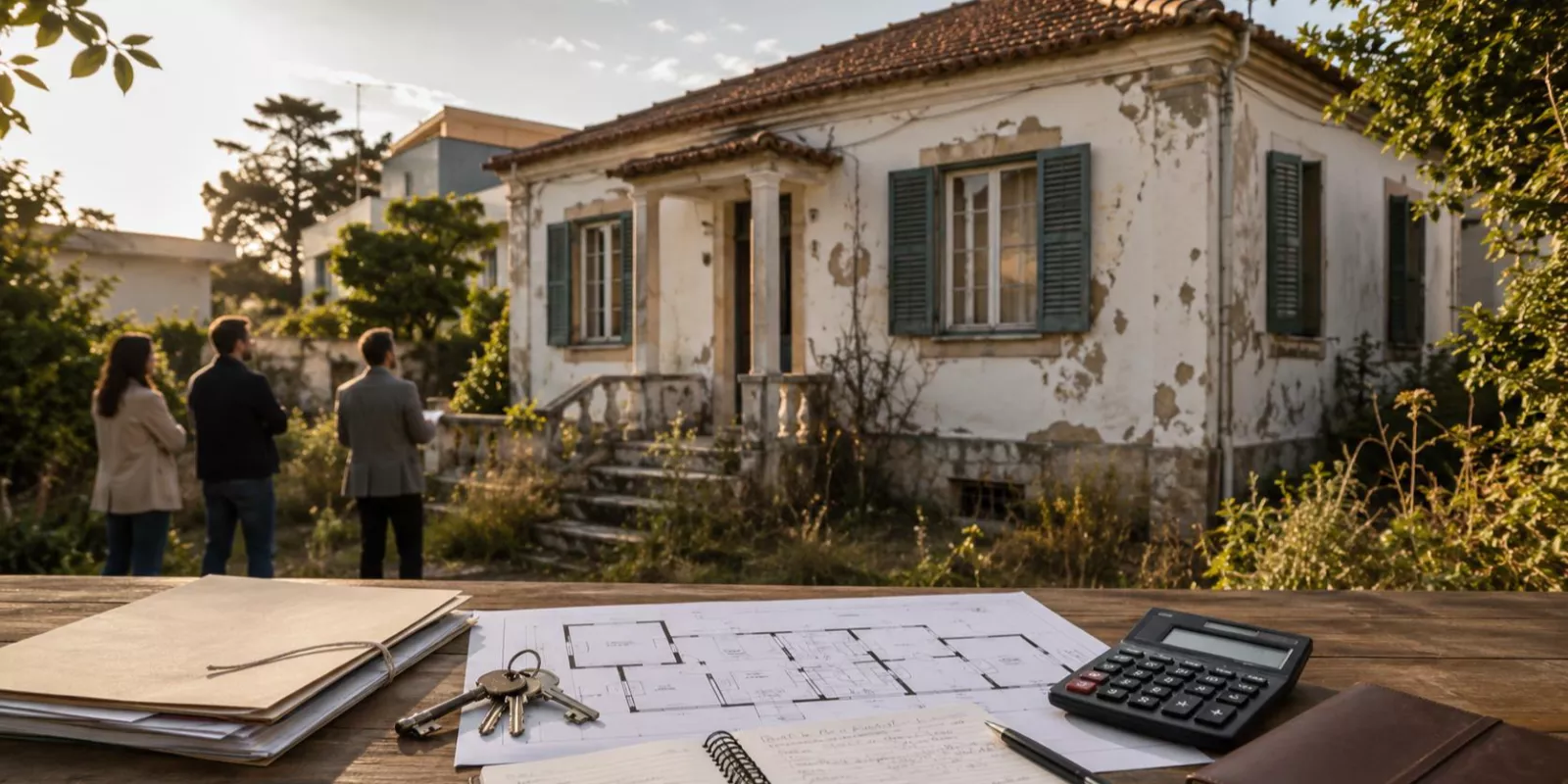 Herdei uma Casa em Mau Estado: Vender, Recuperar ou Deixar Como Está?