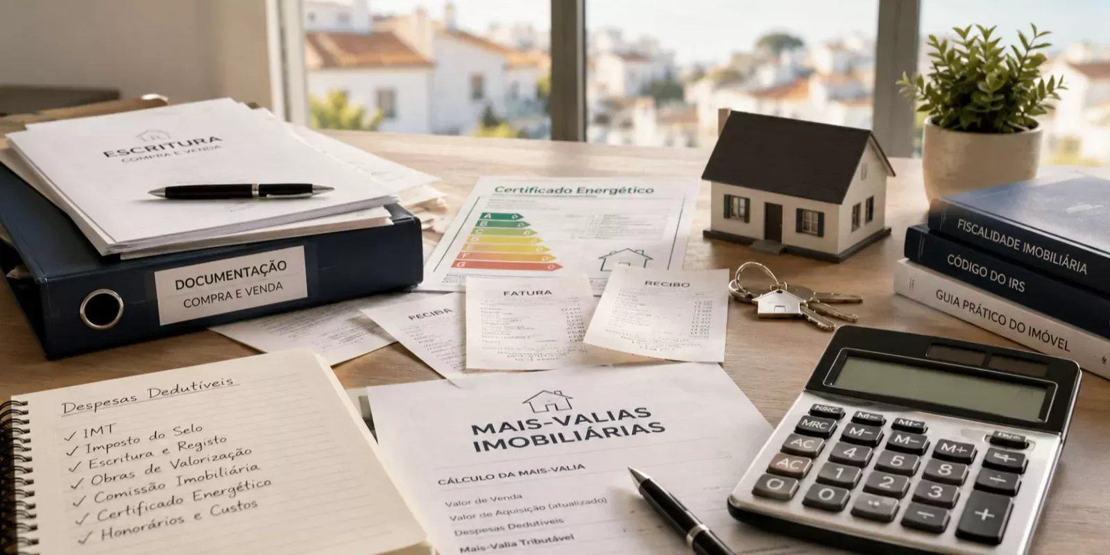 Despesas Dedutíveis nas Mais-Valias: O Que Pode Abater ao Vender Casa