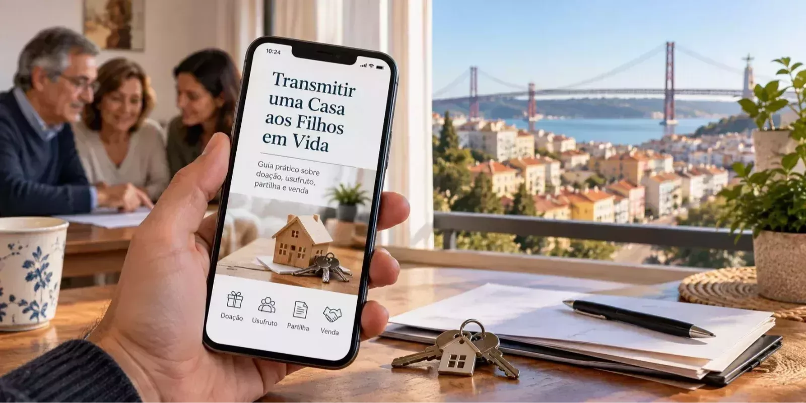 Transmitir uma Casa aos Filhos em Vida: Que Opções Existem?